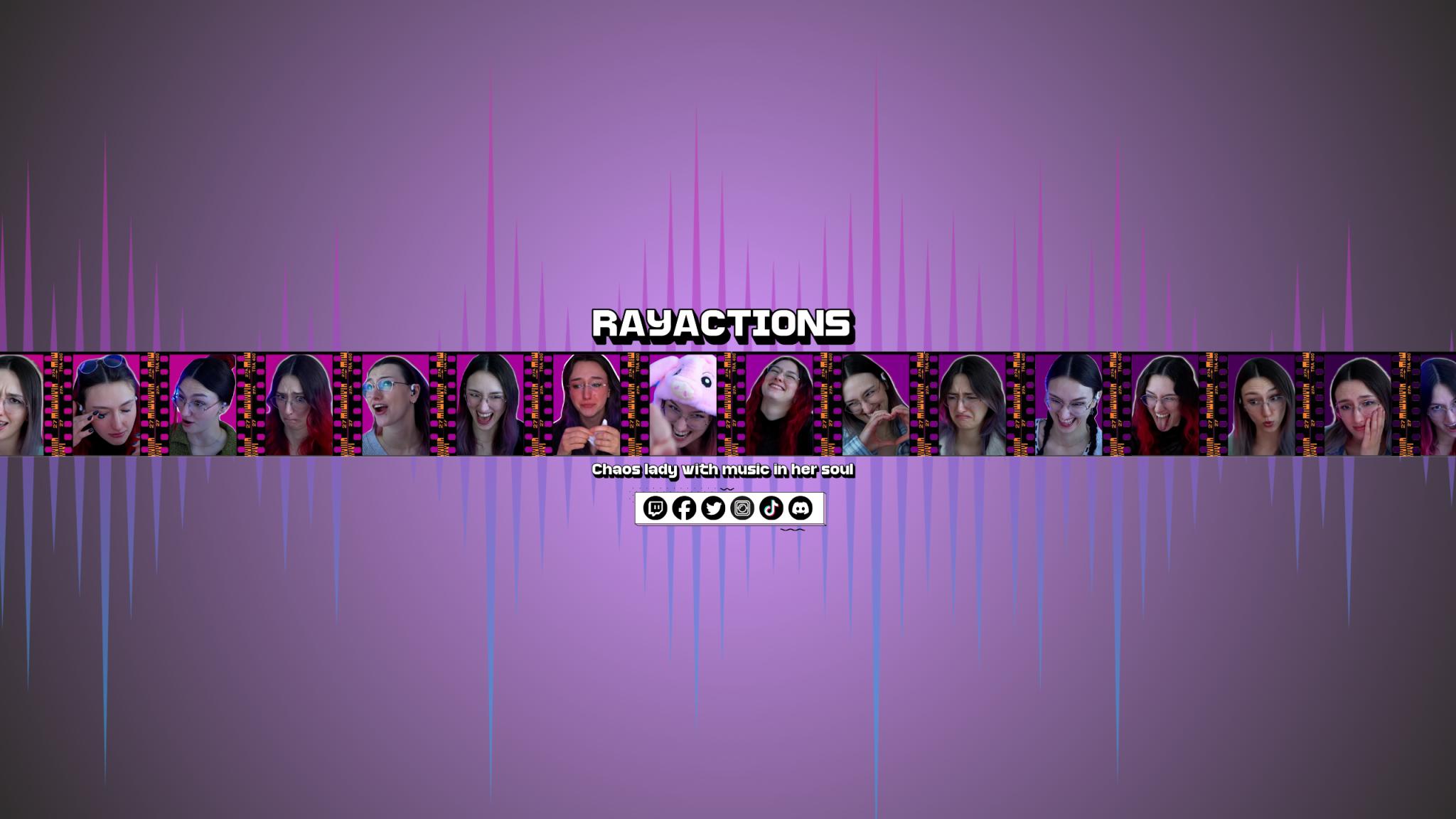 Discovery splash banner for Rayactions Discord server