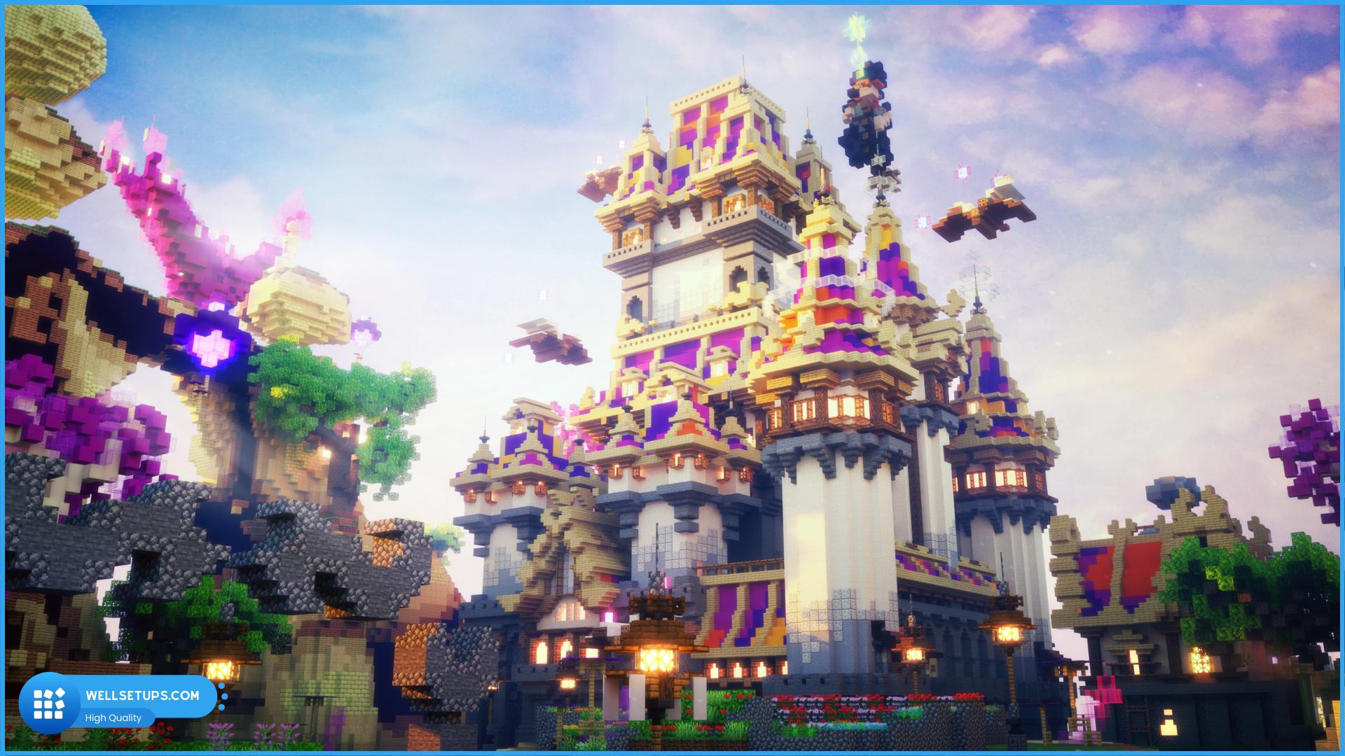 Discovery splash banner for WellSetups - Minecraft Services Discord server