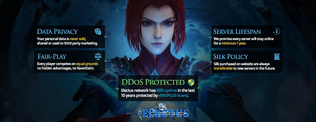 Discovery splash banner for Electus Online โข Est. 2015 Discord server