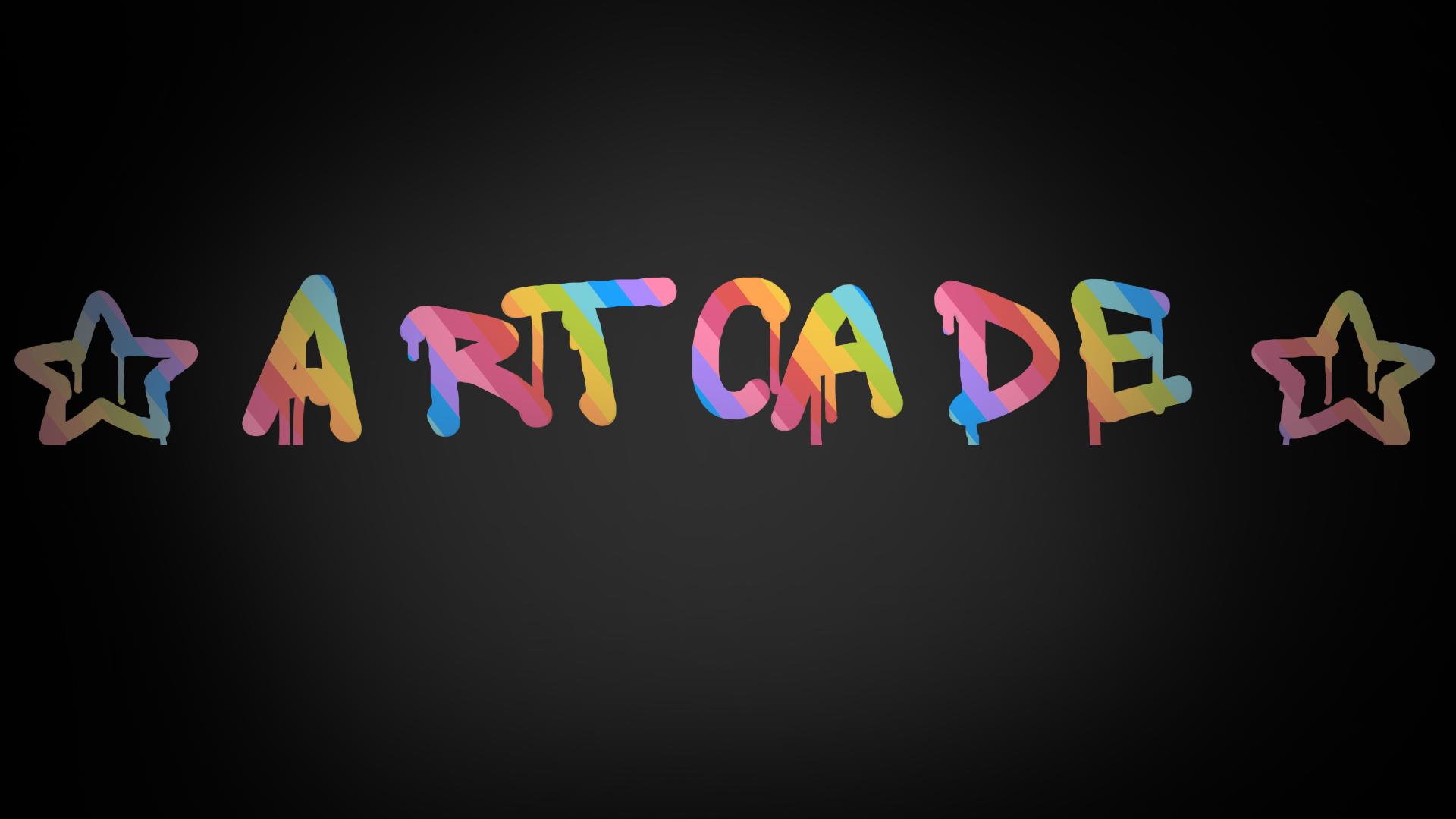 Discovery splash banner for Artcade Discord server