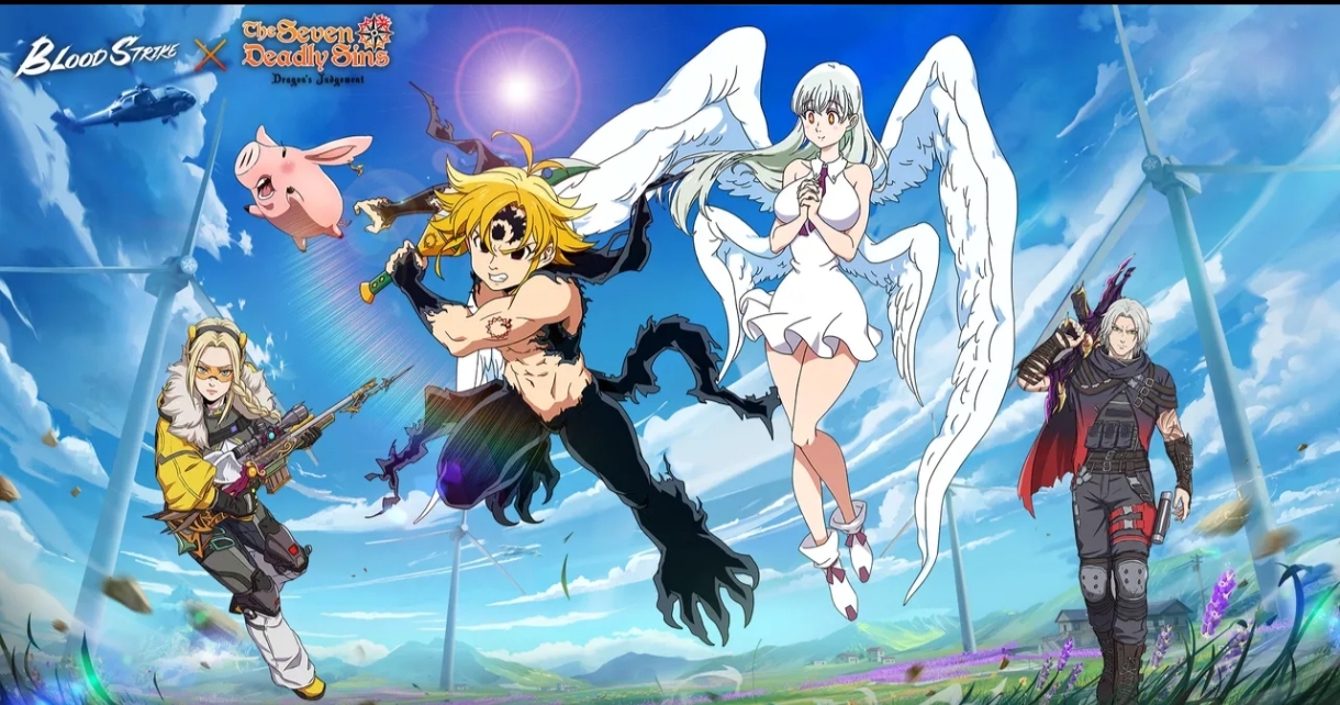 Discovery splash banner for BLOOD STRIKE x TOKYO REVENGERS Discord server