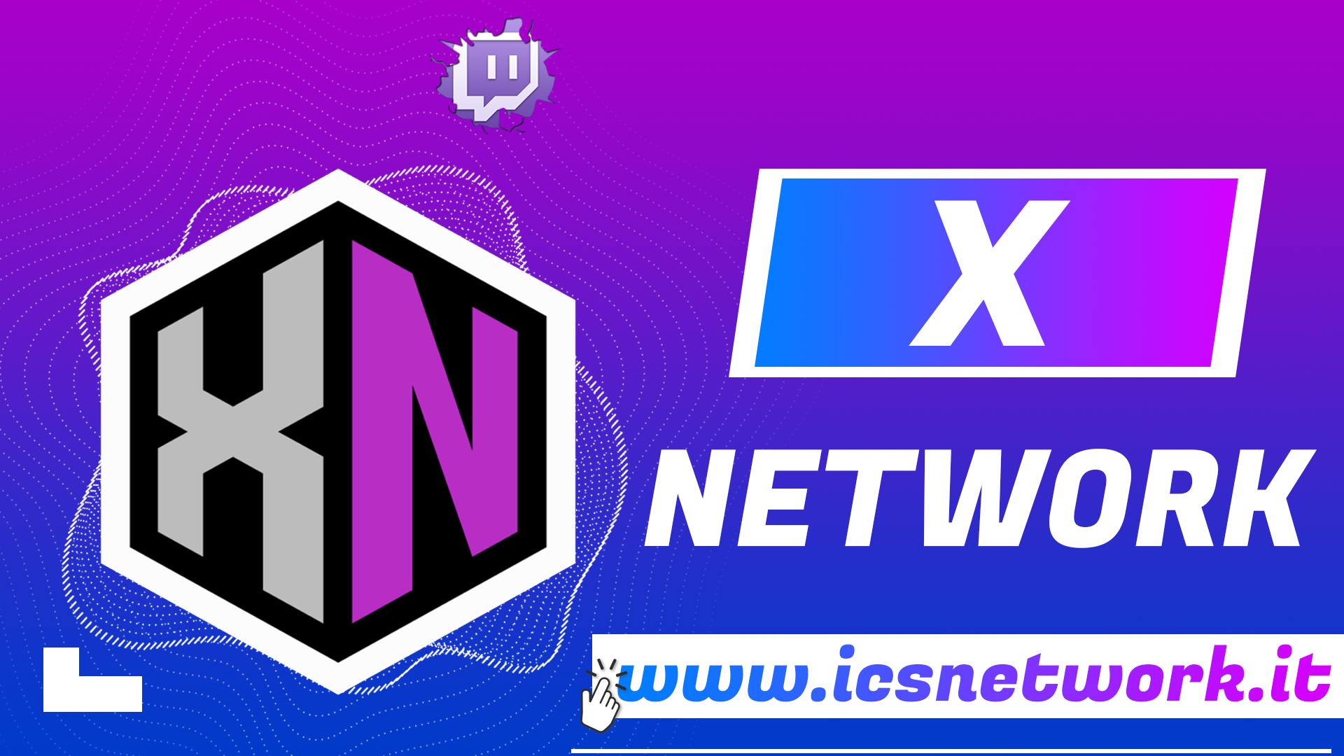 Discovery splash banner for X NETWORK Discord server