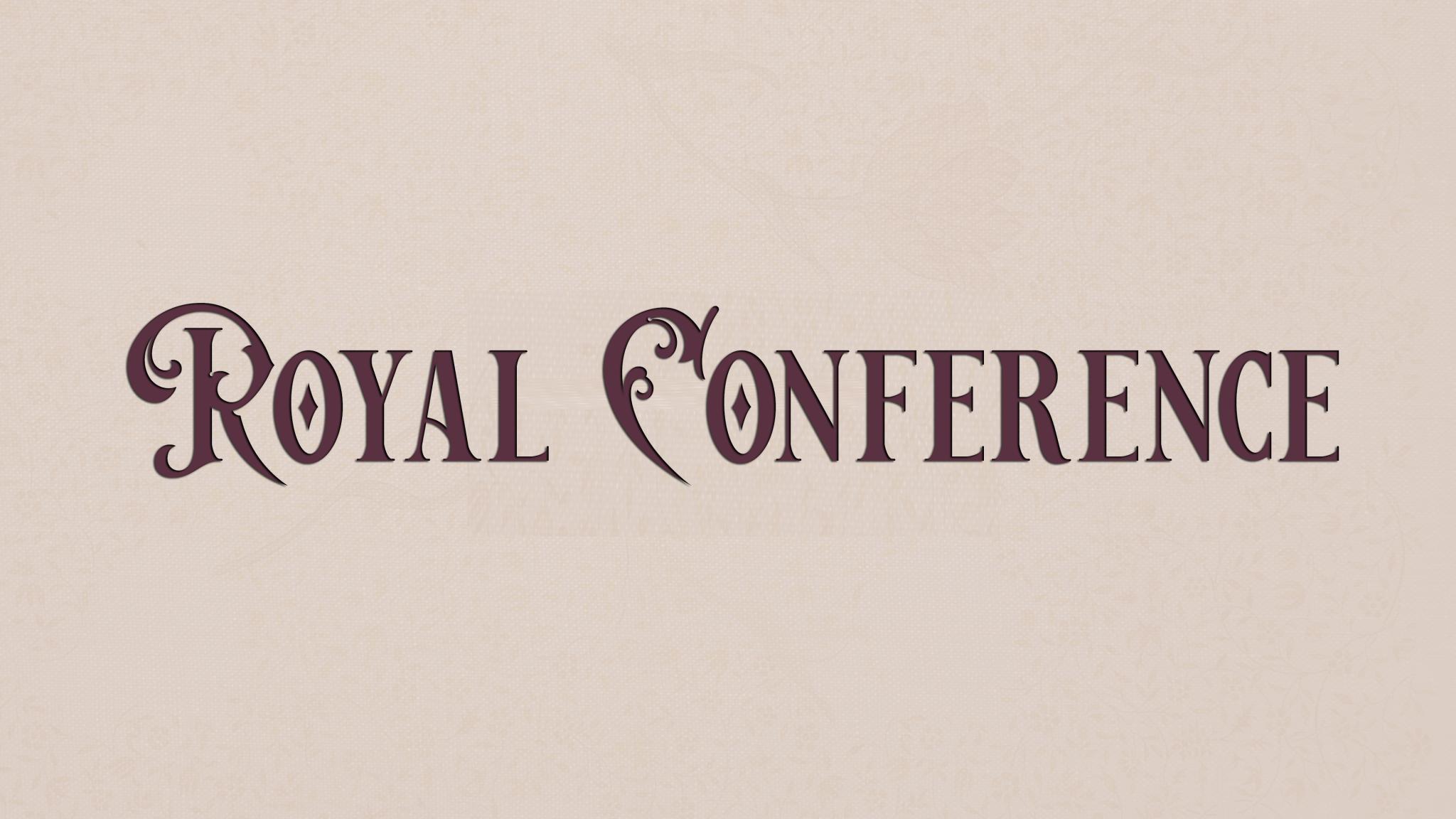 Discovery splash banner for Royal Conference - Eu5 & Victoria 3 & Hoi4 & Stellaris Discord server