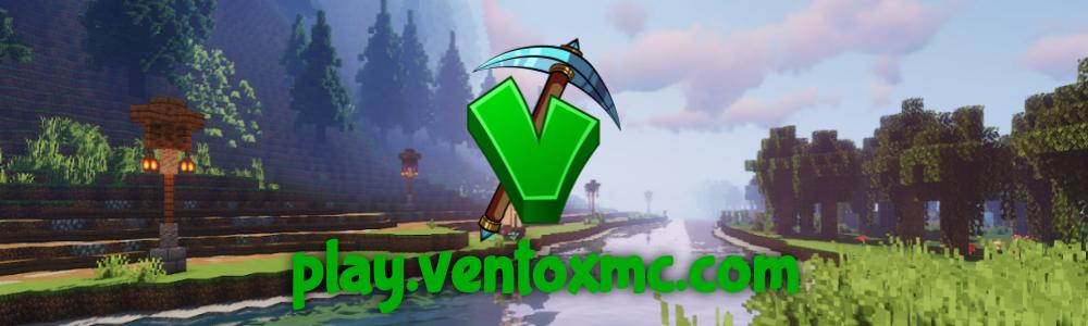 Discovery splash banner for VentoxMC Discord server