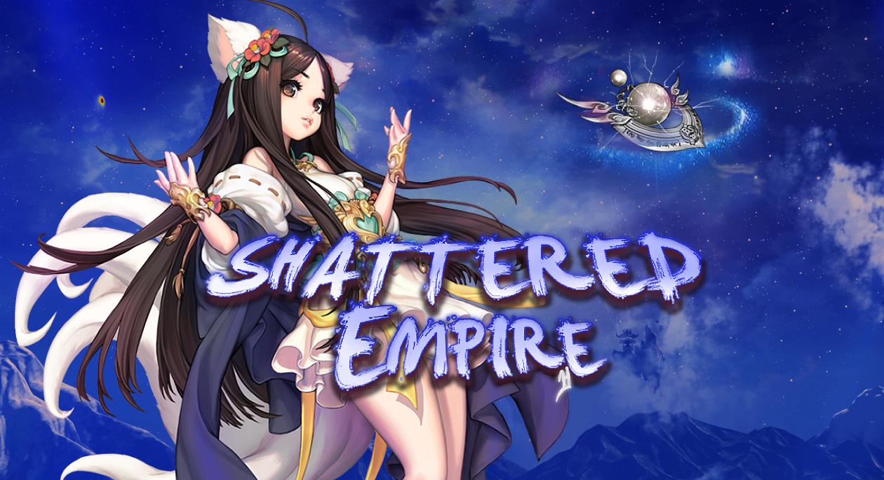 Discovery splash banner for Shattered Empire Discord server