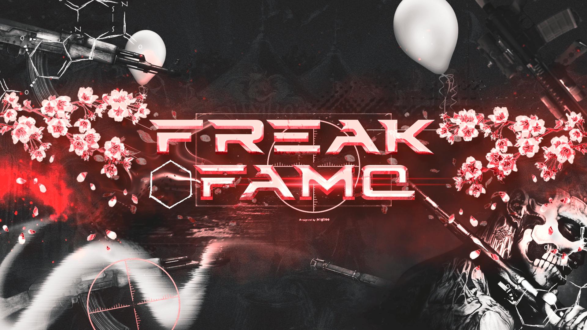 Discovery splash banner for Freak Squad Discord server