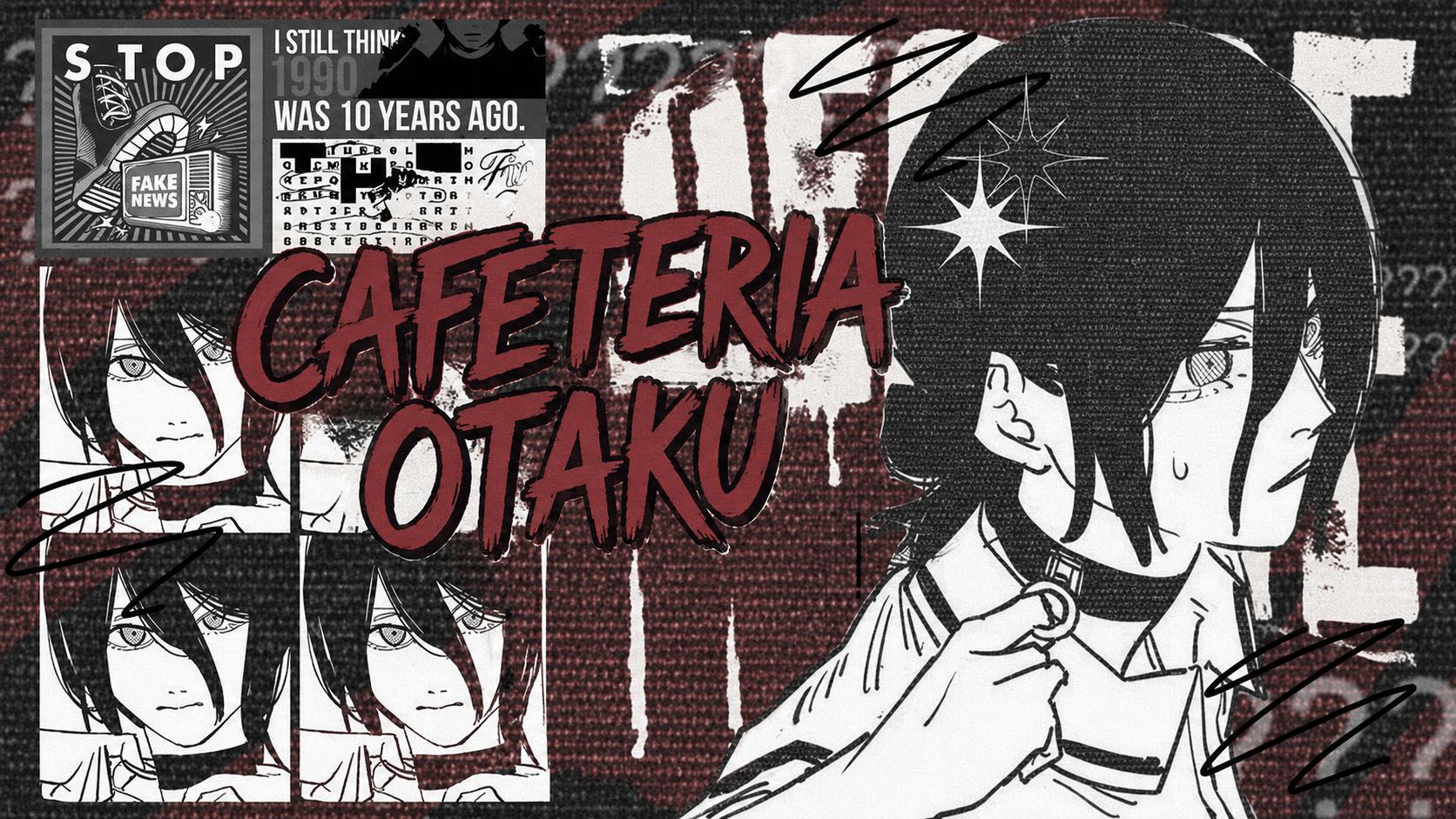 Discovery splash banner for をCafeteria Otaku ☕ | Animes & Jogos Discord server