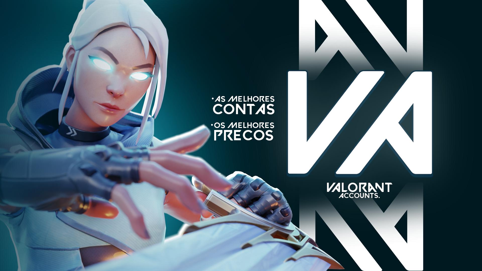 Discovery splash banner for Valorant Accounts Discord server