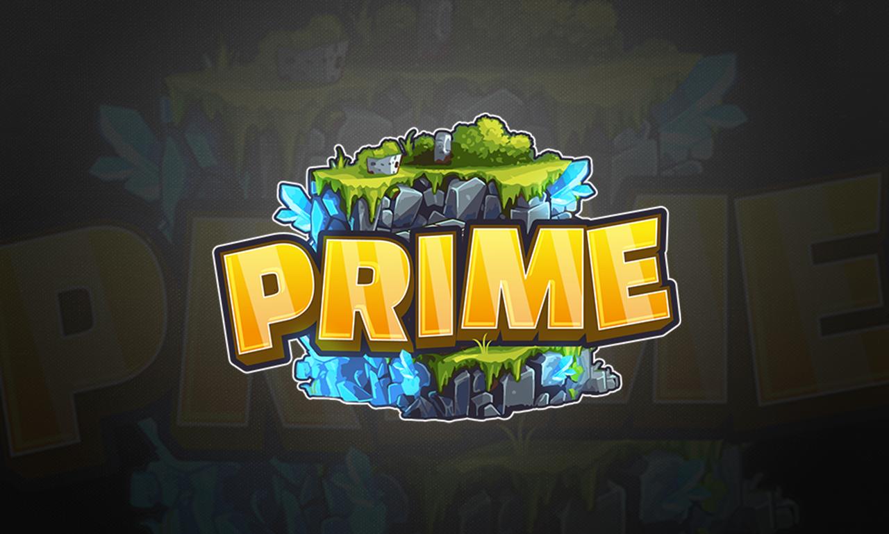 Discovery splash banner for PrimeBlocks | Minecraft Discord server