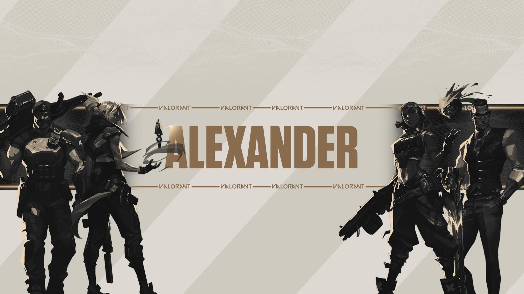 Discovery splash banner for Alexander Discord server