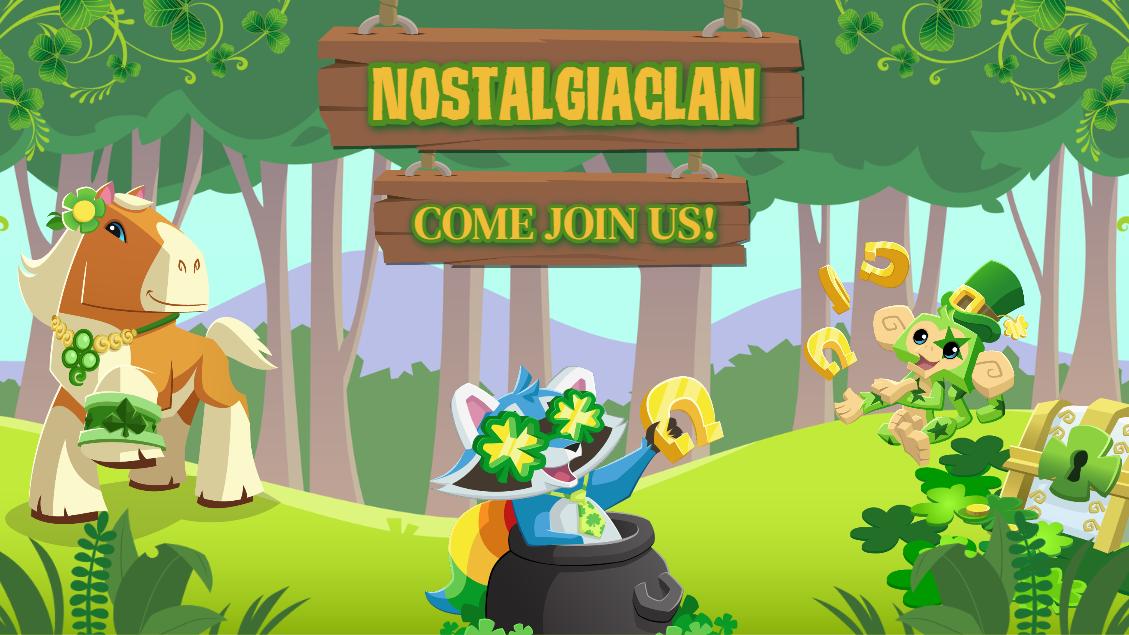 Discovery splash banner for NostalgiaClan Discord server
