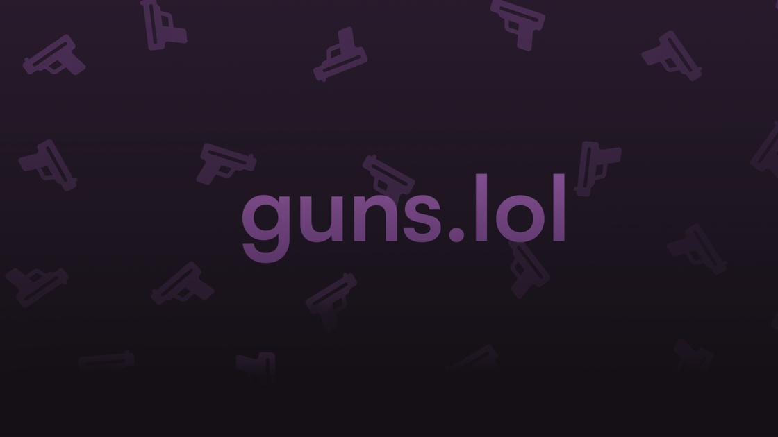 Discovery splash banner for guns.lol Discord server