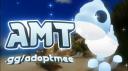 Discovery splash banner for Adopt Me Trading | #comeback Discord server