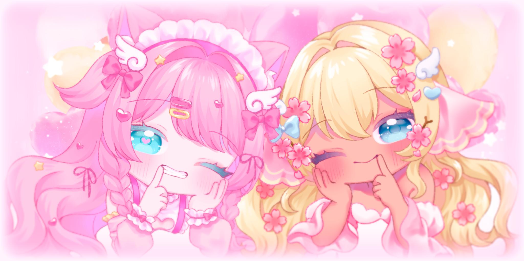 Discovery splash banner for ˳˙ට🌸꒱ Dreamy Moon 🩵 ᘏ Discord server