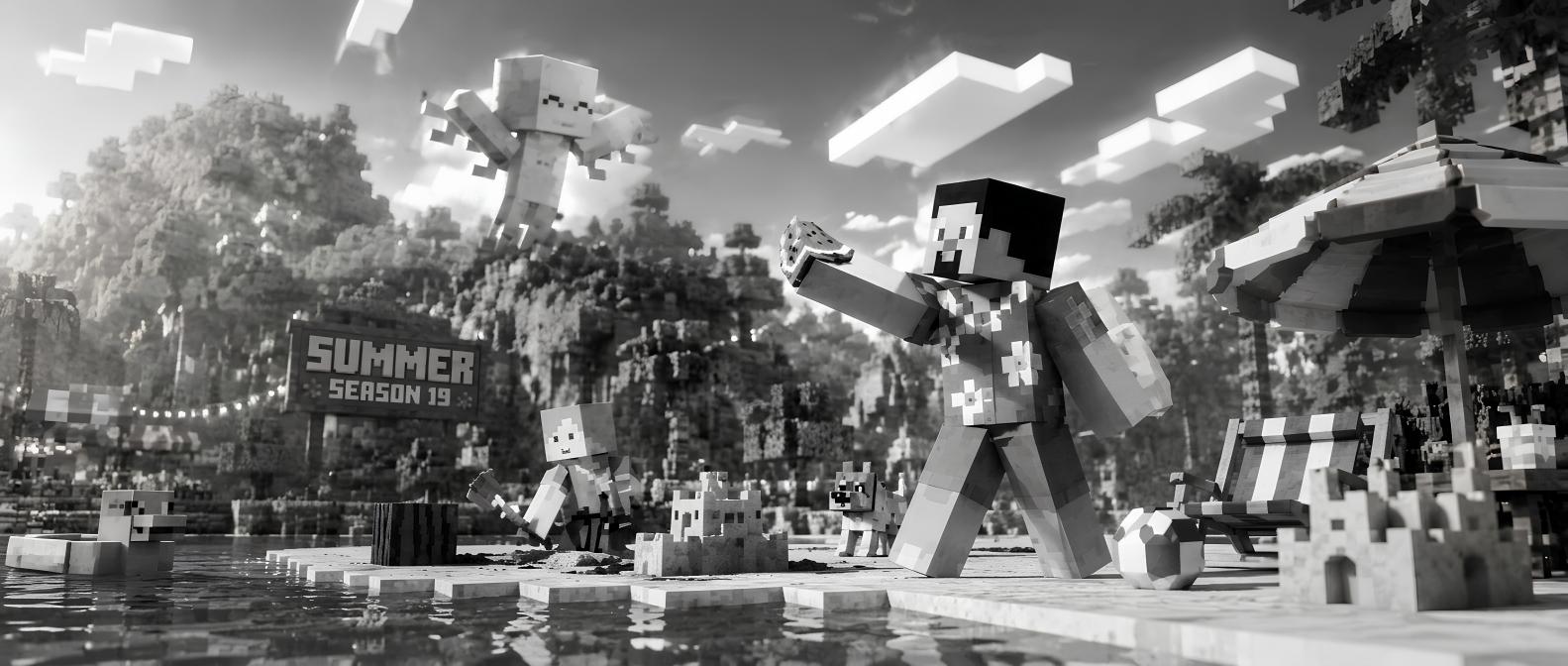 Discovery splash banner for BonkMC | 🌊Summer Update Discord server