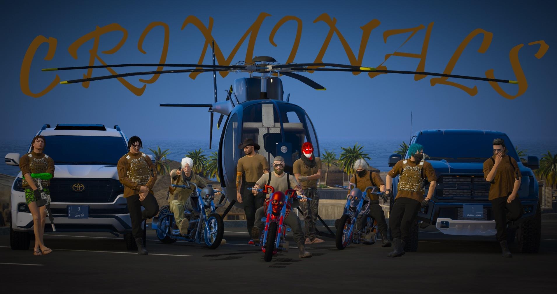 Discovery splash banner for • Criminals Discord server