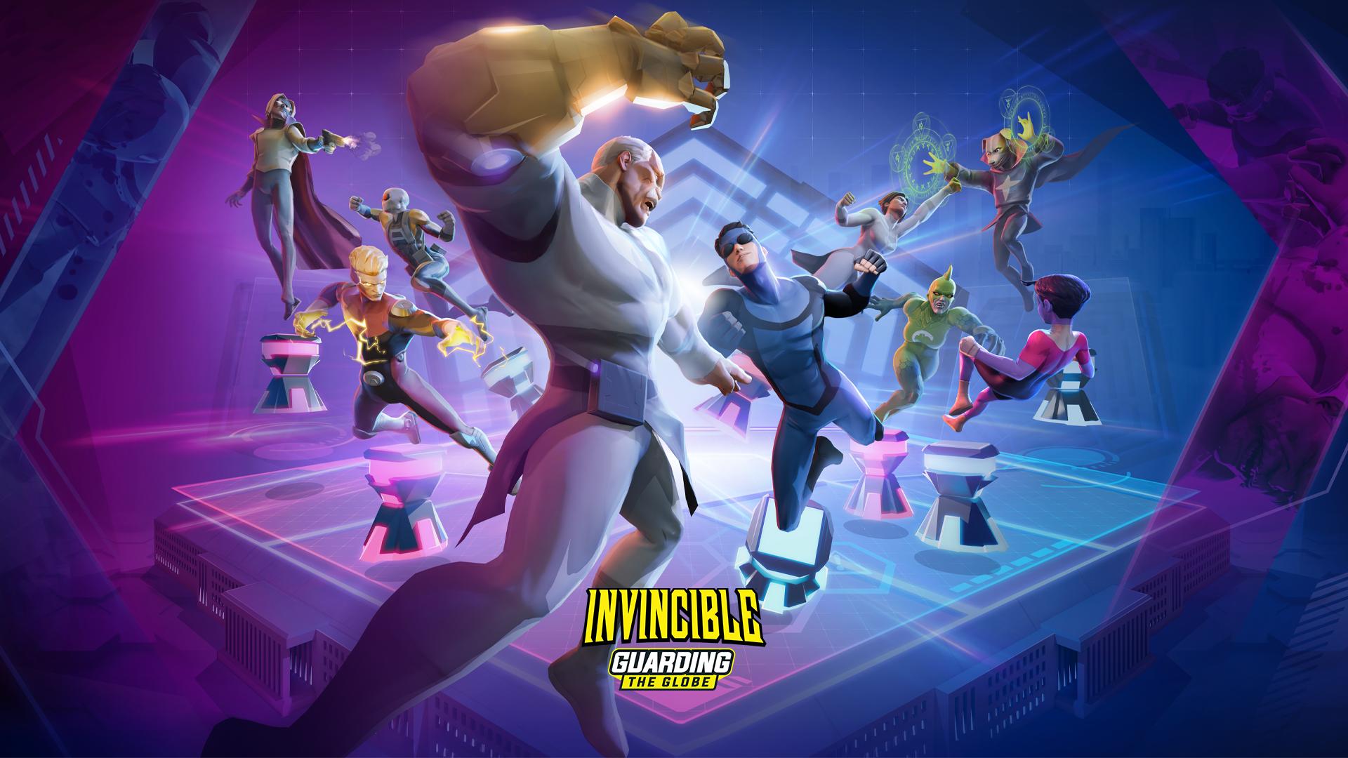 Discovery splash banner for Invincible: Guarding the Globe Discord server