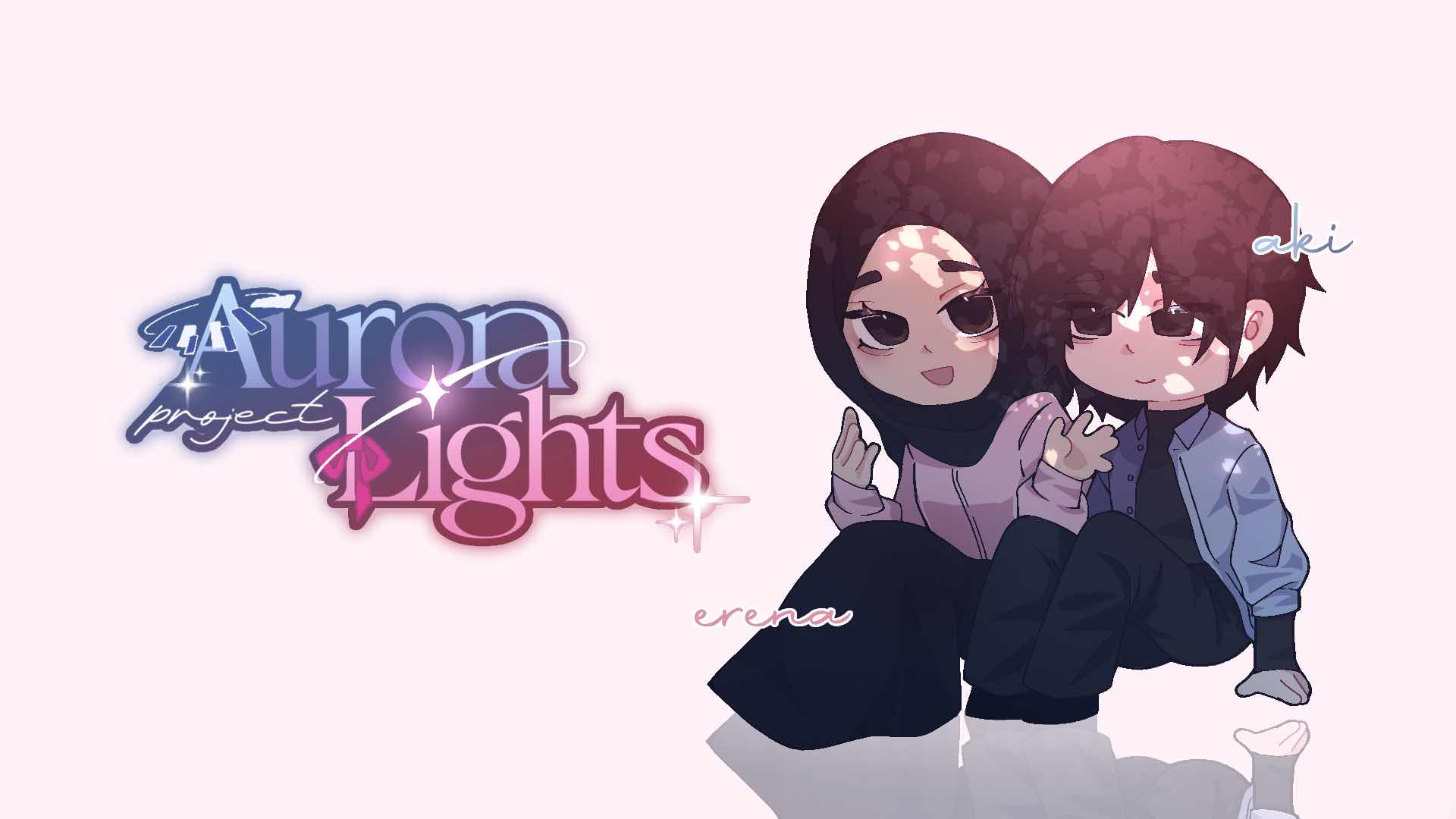 Discovery splash banner for 𖤐﹒PROJECT : AURORA LIGHTS . ☆ Discord server