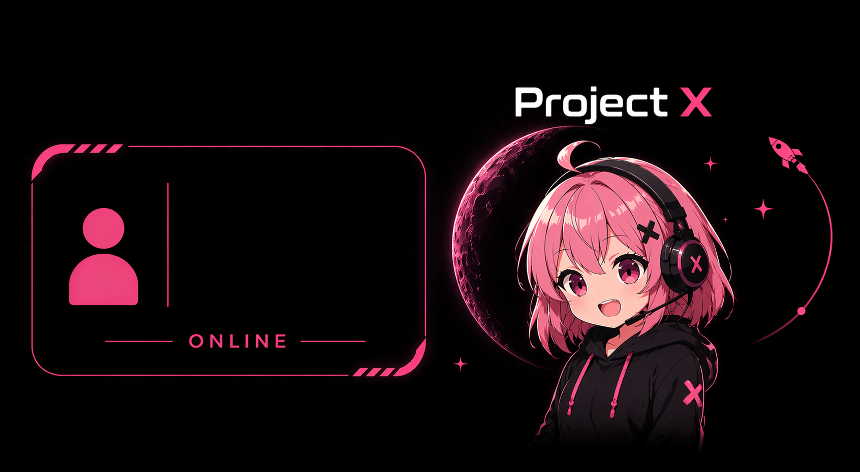 Discovery splash banner for Project X Discord server