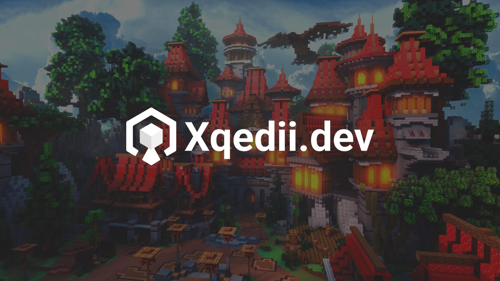 Discovery splash banner for Xqedii | Support Server Discord server