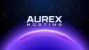 Discovery splash banner for Aurex Hosting™ Discord server