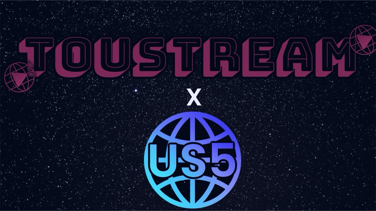 Discovery splash banner for US5 and TouStream Discord server
