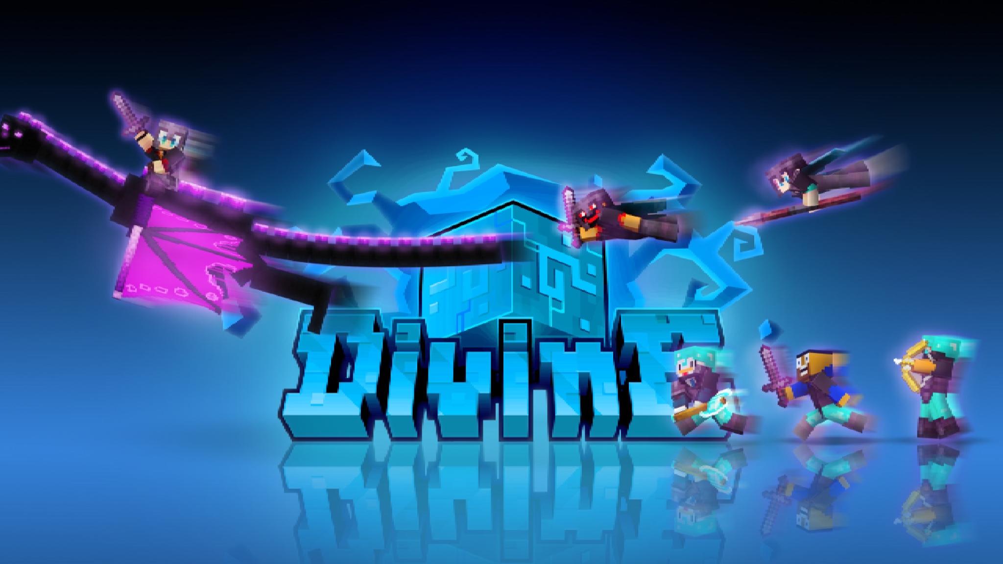 Discovery splash banner for Divine SMP Discord server