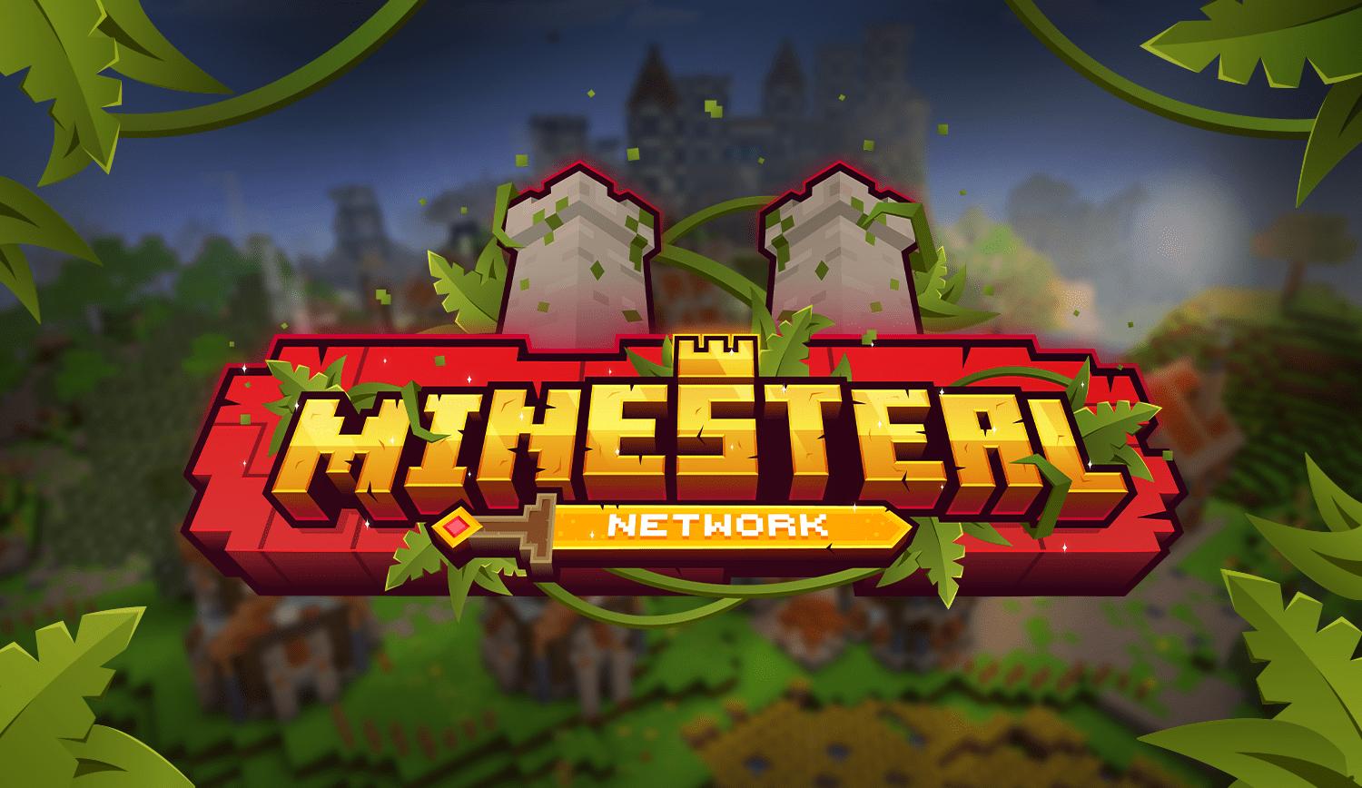 Discovery splash banner for MineSteal (ex. mcsmp.gg) Discord server
