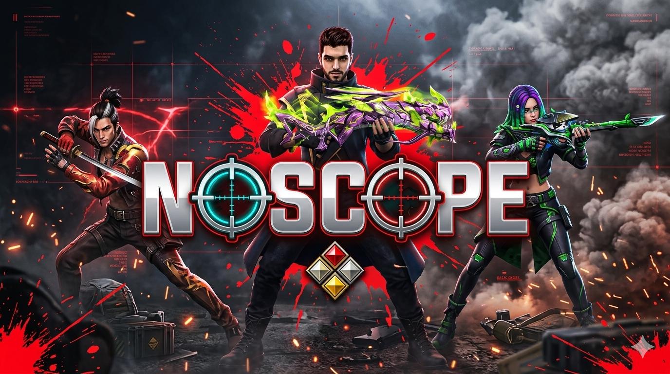 Discovery splash banner for • NO • SCOPE • ESPORTS • Discord server