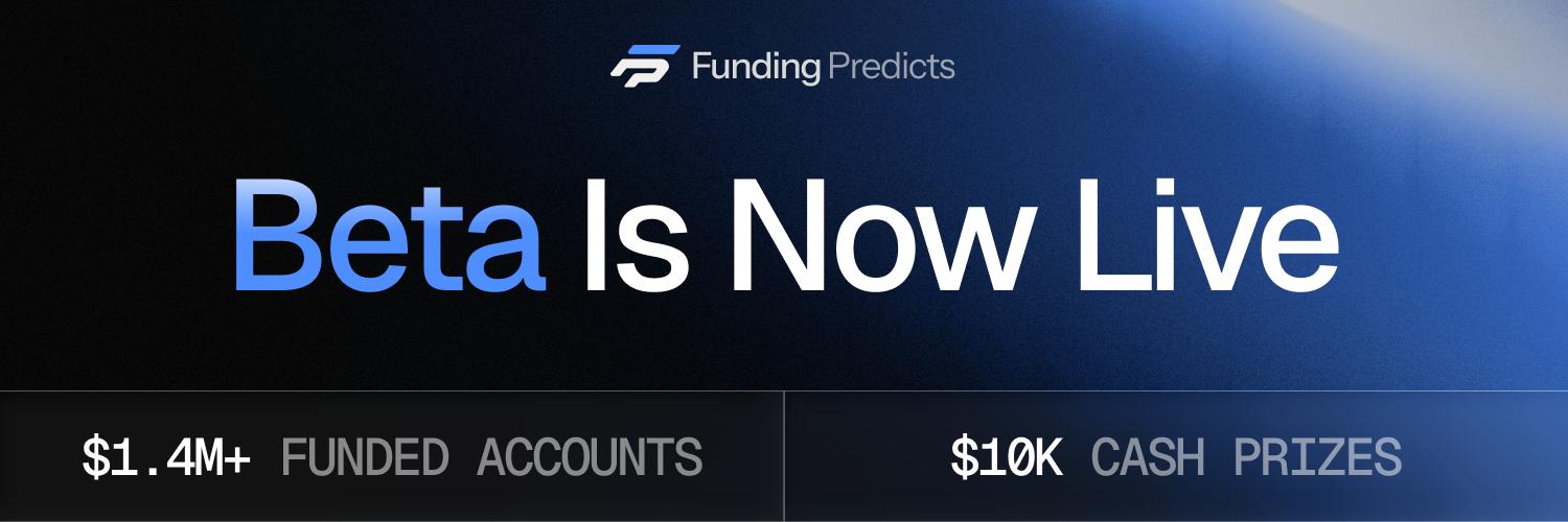 Discovery splash banner for Funding Predicts Discord server