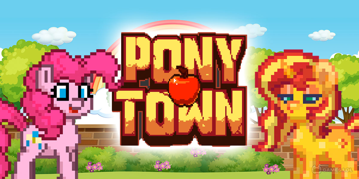 Discovery splash banner for PonyTown ⭐ Discord server