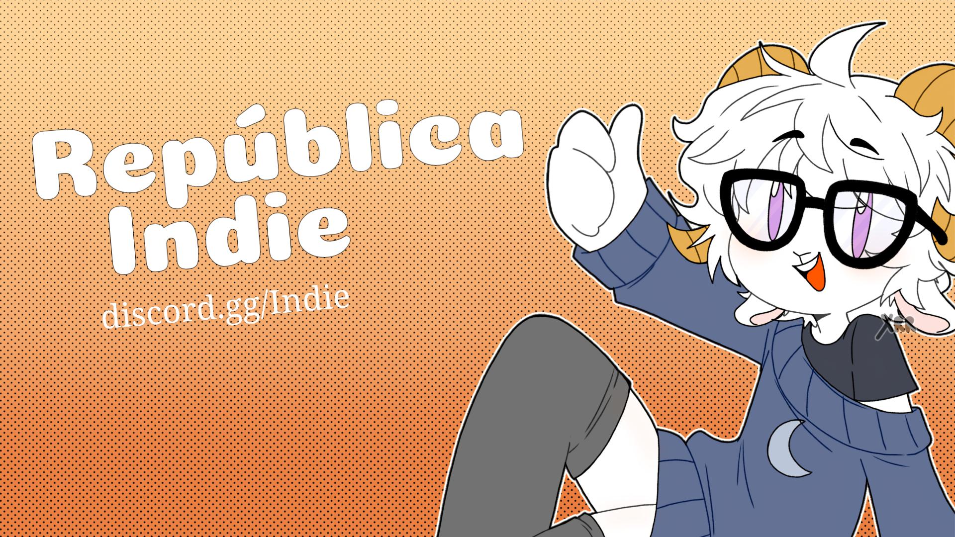 Discovery splash banner for Repรบblica Indie Discord server