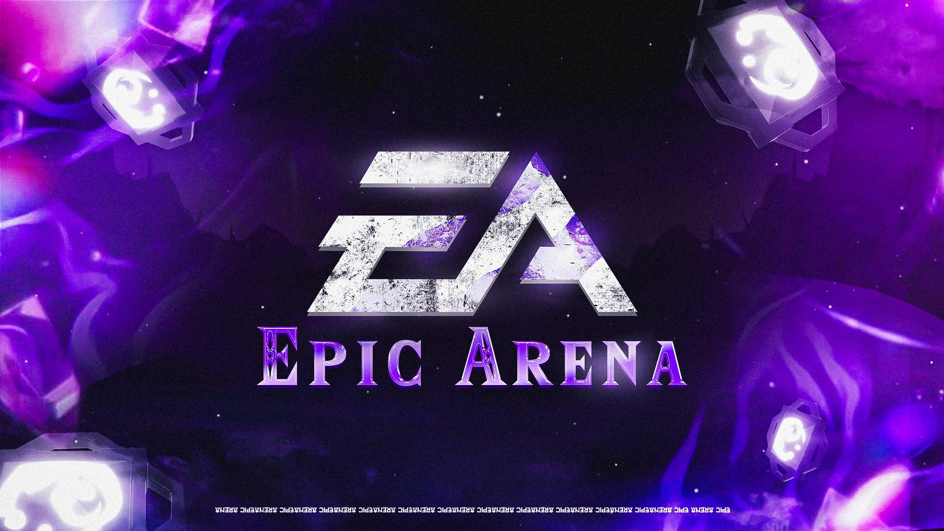 Discovery splash banner for Epic Arena™ |・Gaming・Non Toxic・Social・Events・Nitro・Gws・Banners Discord server