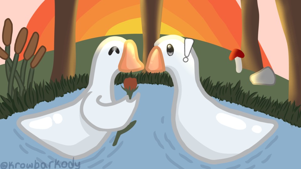 Discovery splash banner for The Goose Pond Discord server