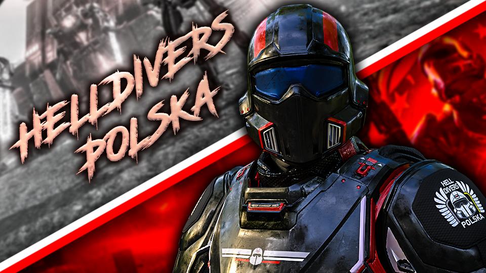 Discovery splash banner for Helldivers Polska Discord server