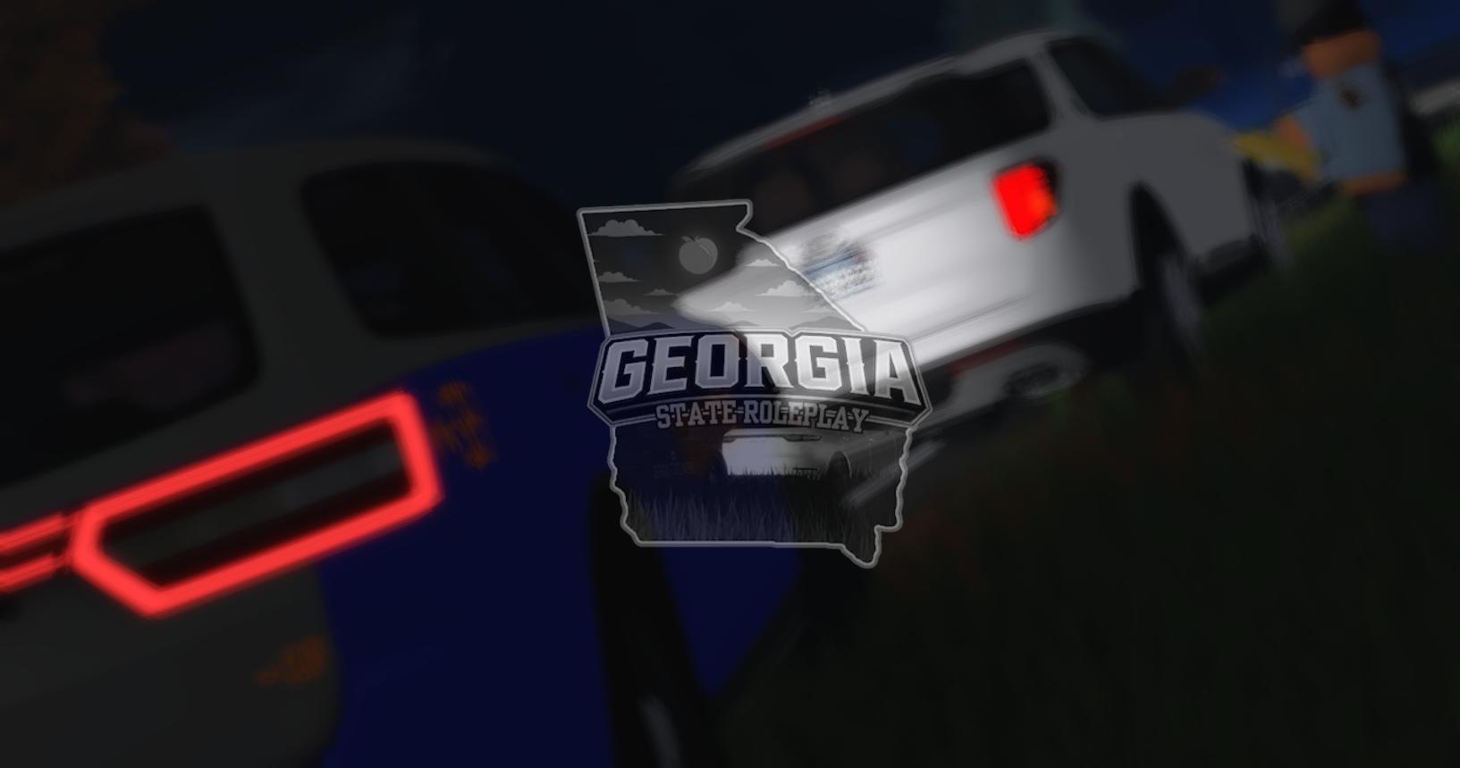 Discovery splash banner for Georgia State Roleplay Discord server