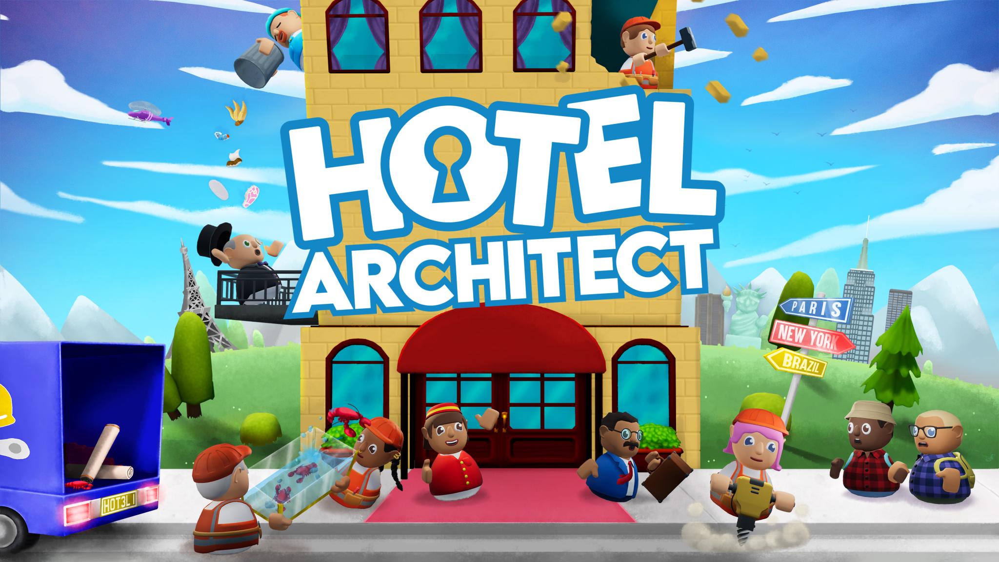 Discovery splash banner for HOTEL ARCHITECT Discord server