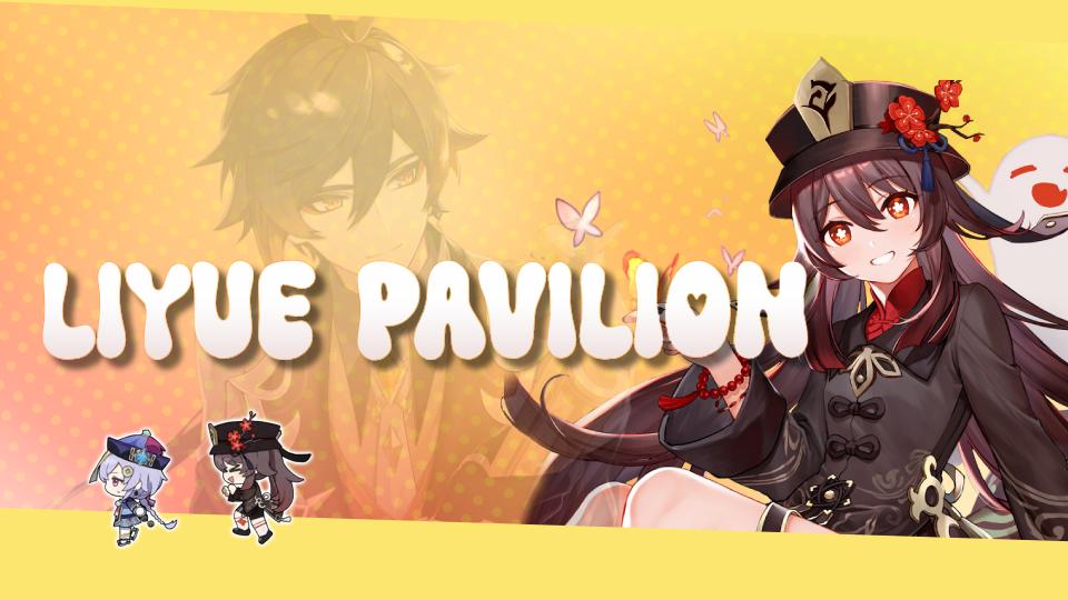 Discovery splash banner for Liyue Pavilion โฆ Genshin Impact Discord server