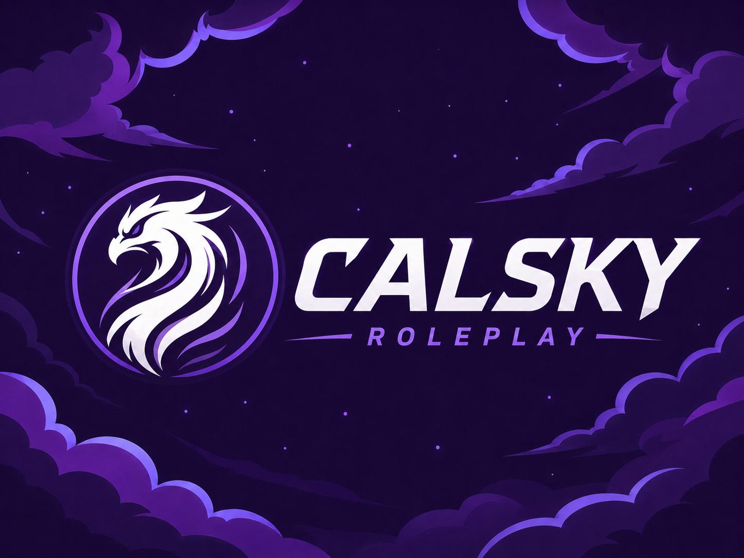 Discovery splash banner for Calsky Roleplay Discord server