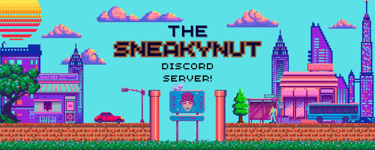 Discovery splash banner for Nut House Discord server