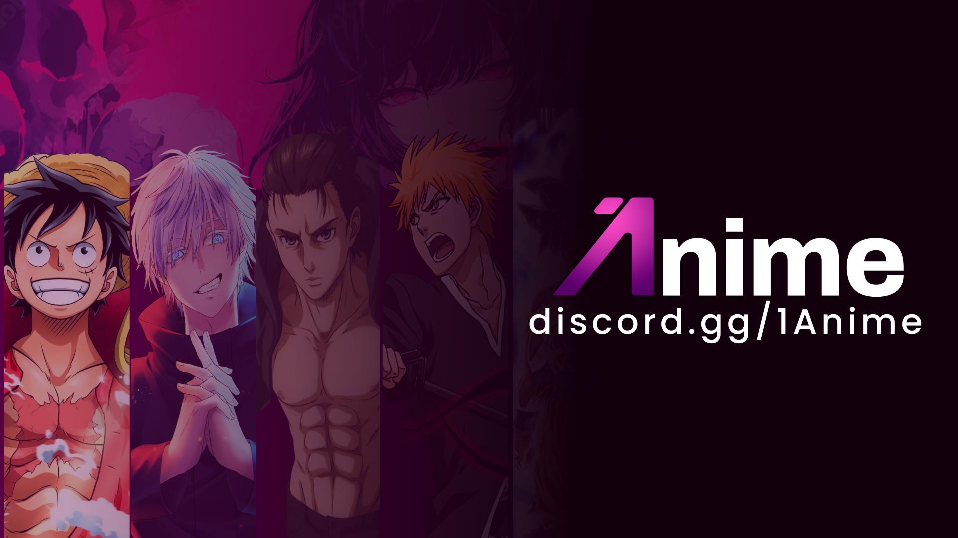 Discovery splash banner for 1Anime Discord server