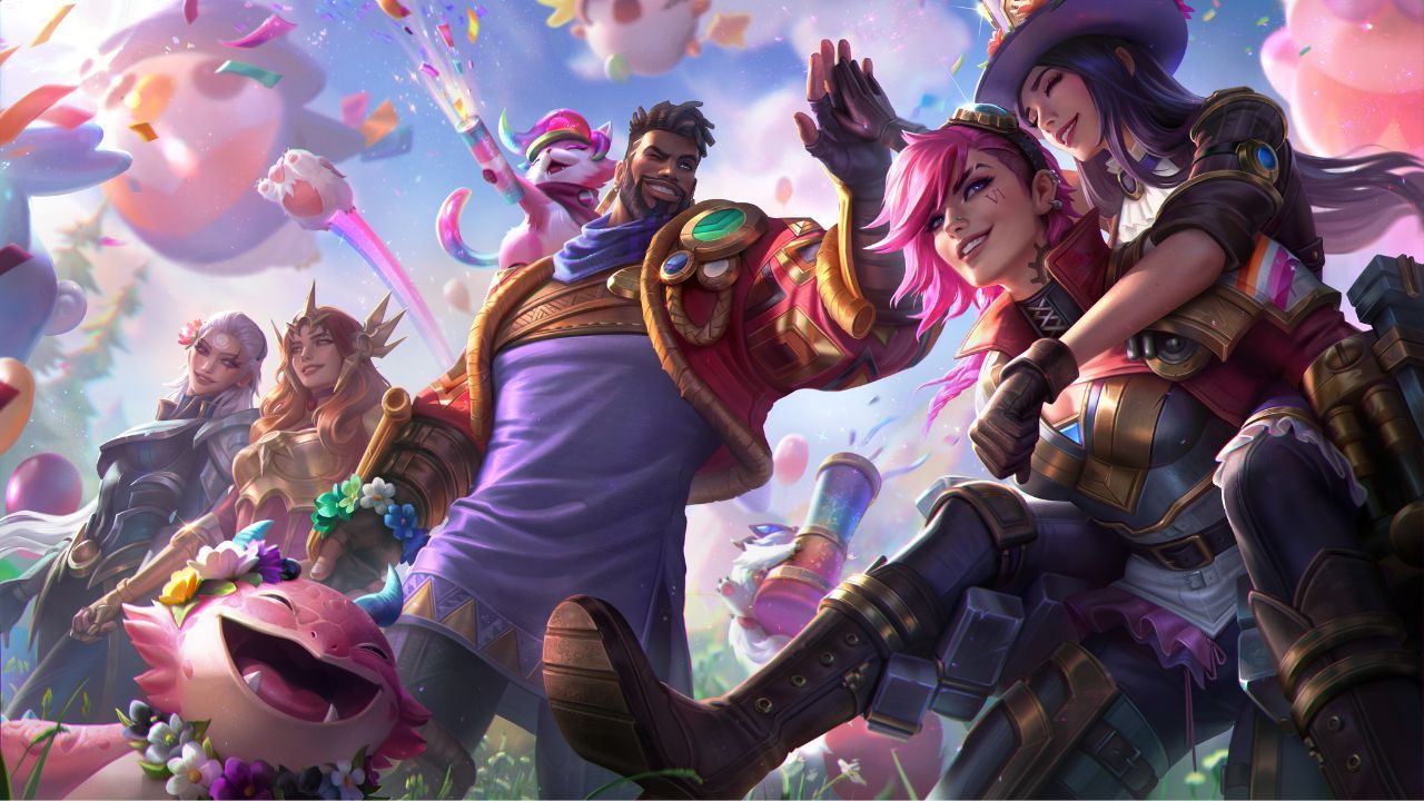 Discovery splash banner for r/leagueoflegends Discord server