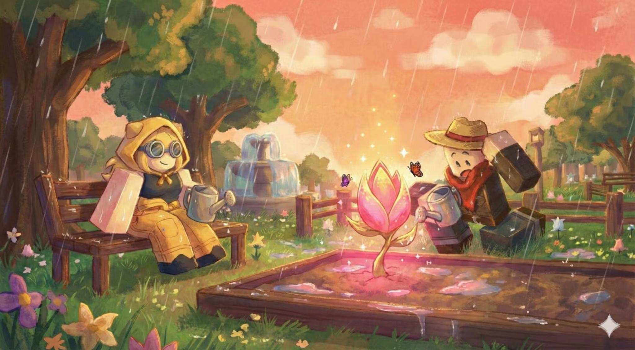Discovery splash banner for Garden Horizons | Stock Notifiers・Predictions・Giveaways Discord server