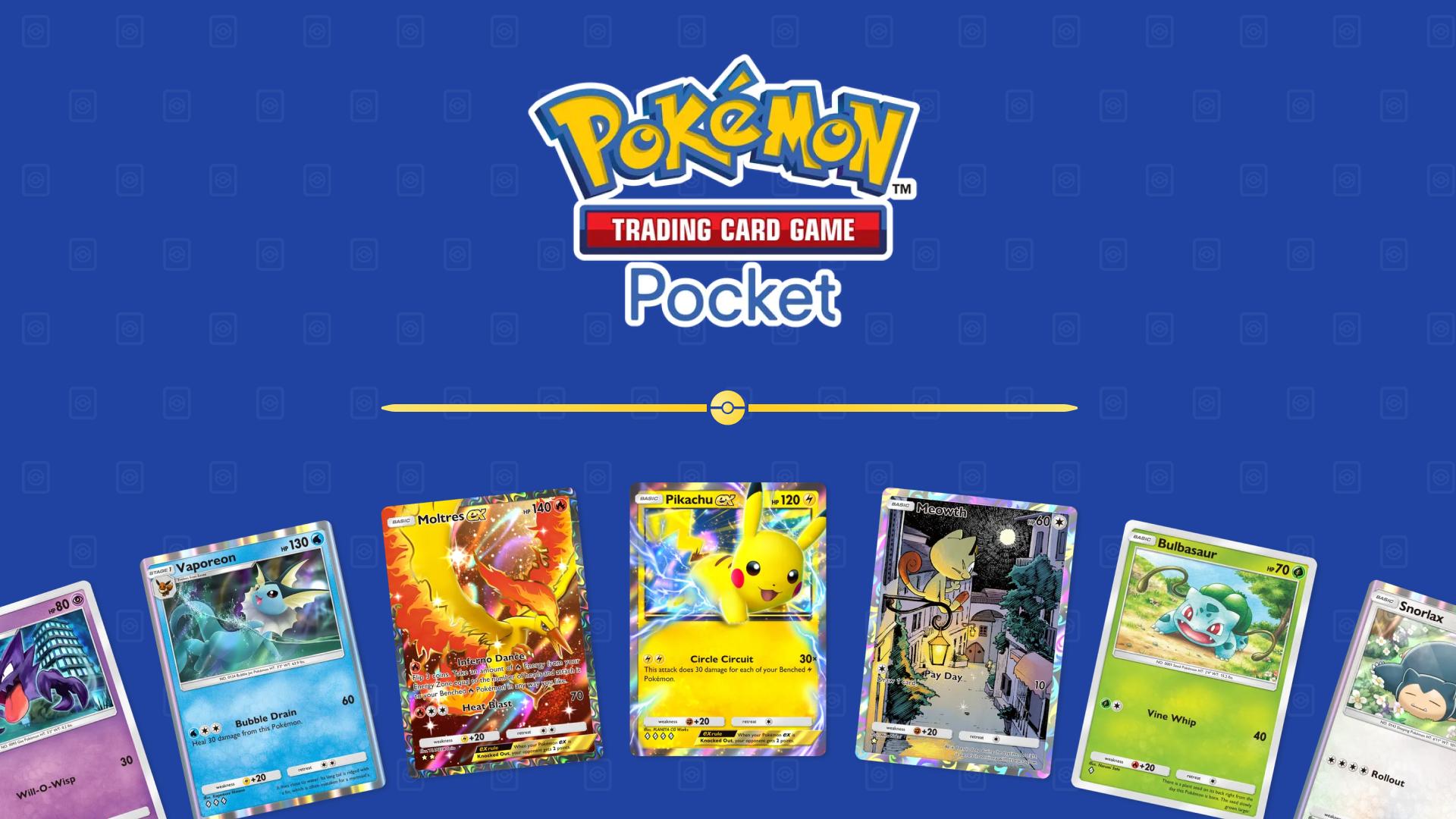 Discovery splash banner for Pokémon TCG Pocket Discord server
