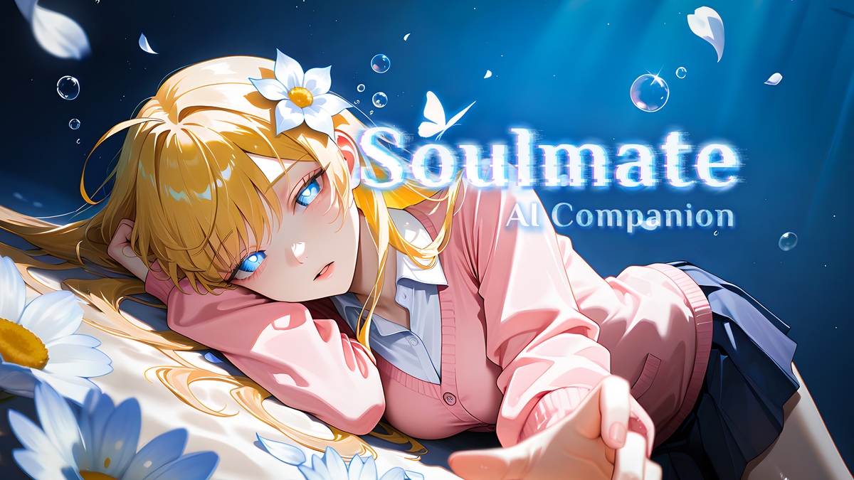 Discovery splash banner for Soulmate AI Companion Discord server