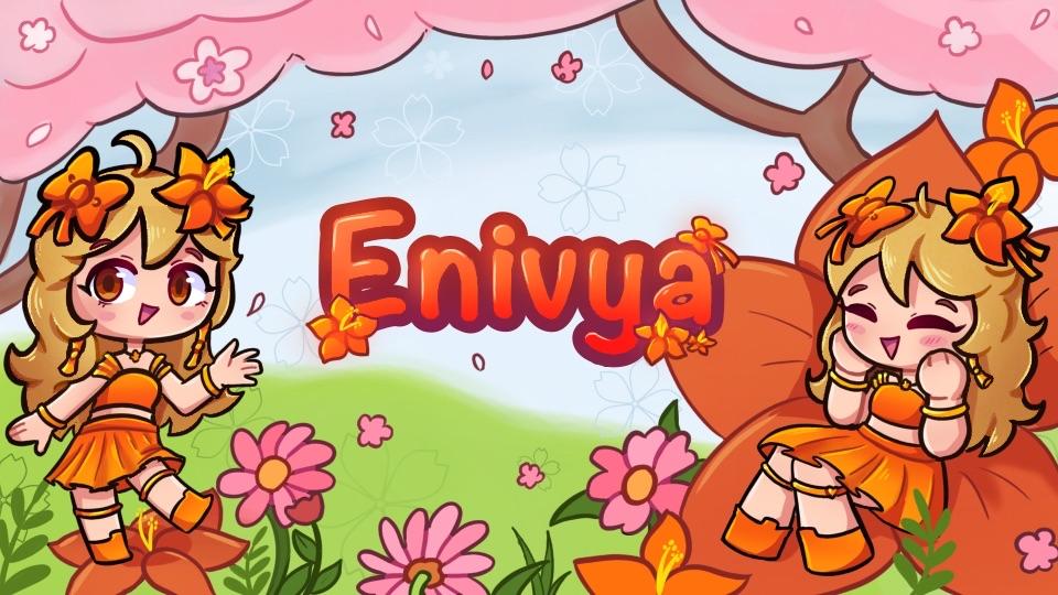 Discovery splash banner for Enivya Discord server