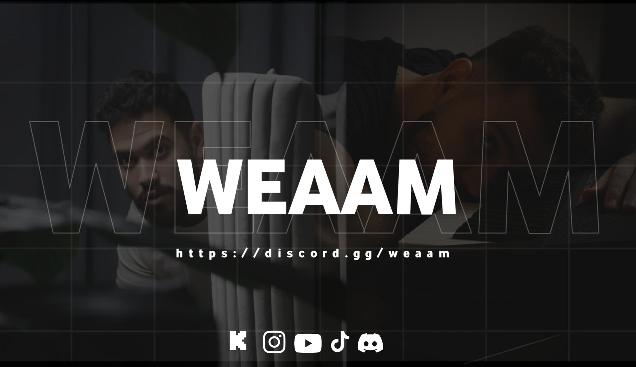Discovery splash banner for WEAAM'S Community Discord server