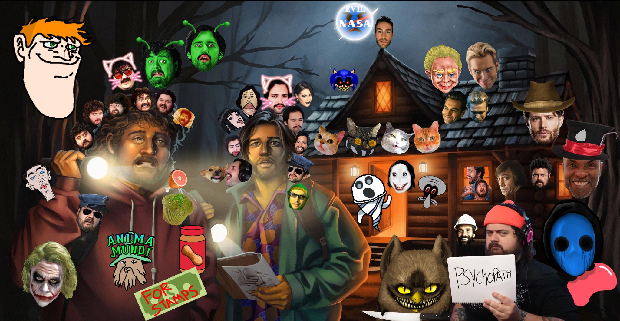 Discovery splash banner for CreepCast Discord server