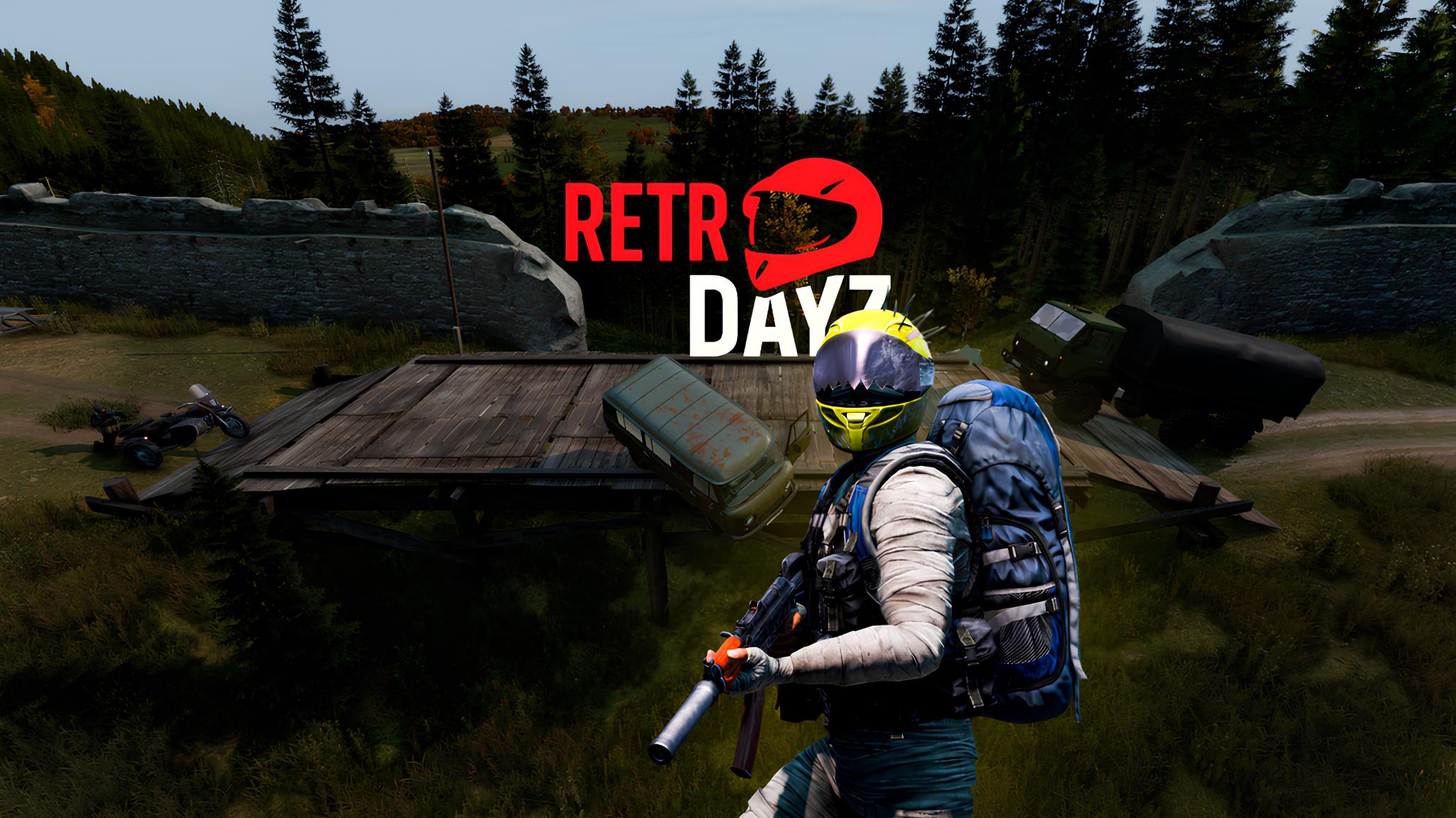 Discovery splash banner for RETRO DAYZ STANDALONE Discord server