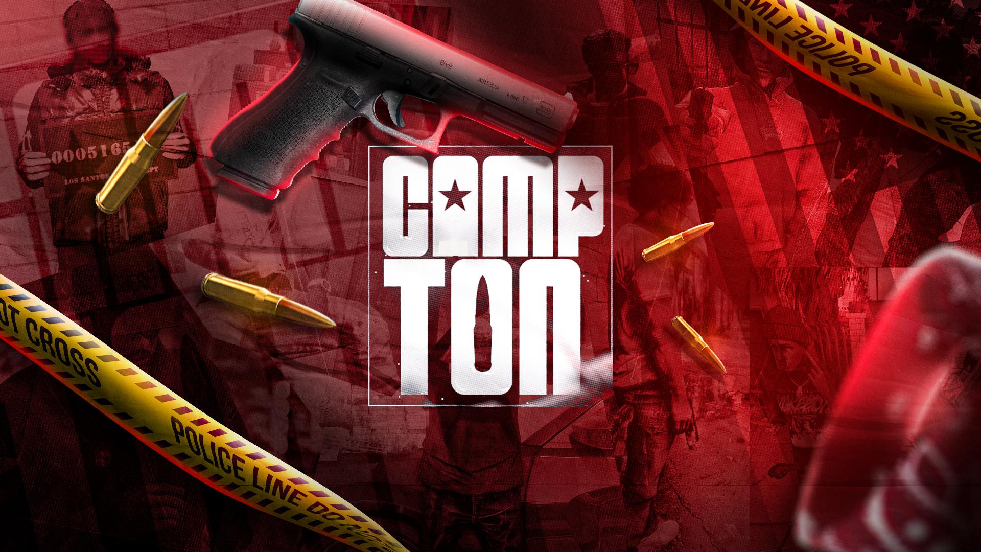 Discovery splash banner for Compton.rpg | Los Angeles Discord server